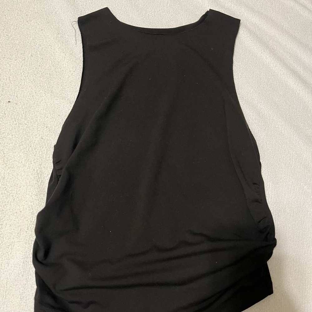 Black Sleeveless Top